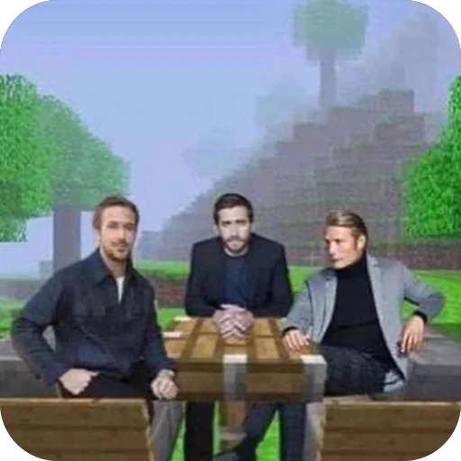 🧍‍♂️ Стикер «Herobrine» для Telegram