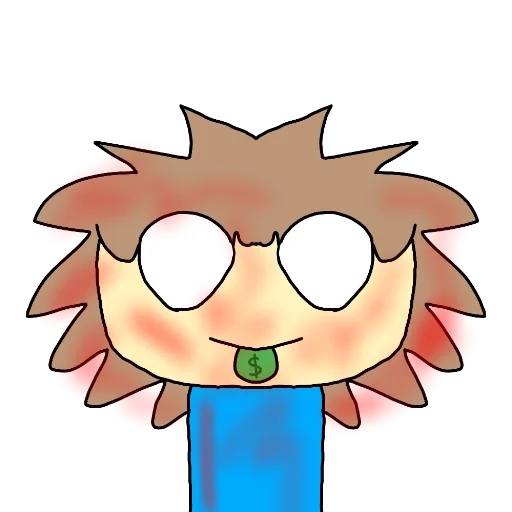 🤑 Стикер «Herobrine» для Telegram