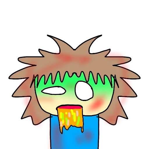 🤮 Стикер «Herobrine» для Telegram
