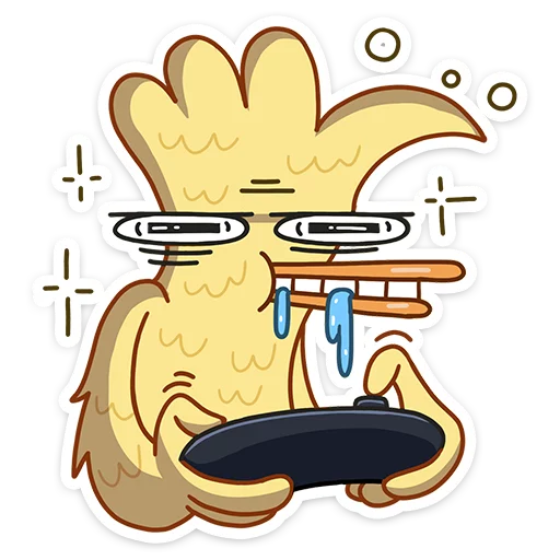 🤤 Стикер «Герои мышки и клавы» для Telegram