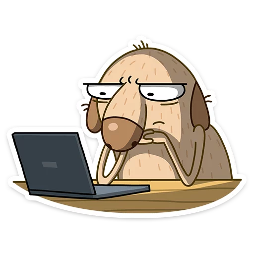 💻 Стикер «Герои мышки и клавы» для Telegram