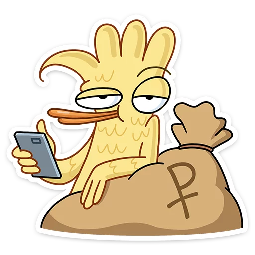 💸 Стикер «Герои мышки и клавы» для Telegram