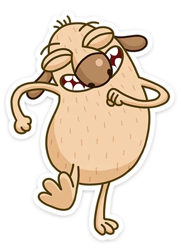 🏃 Стикер «Герои мышки и клавы» для Telegram