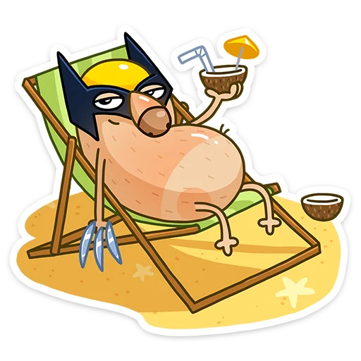 🍹 Стикер «Герои мышки и клавы» для Telegram