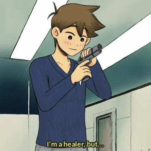 🔫 Стикер «Hero» для Telegram