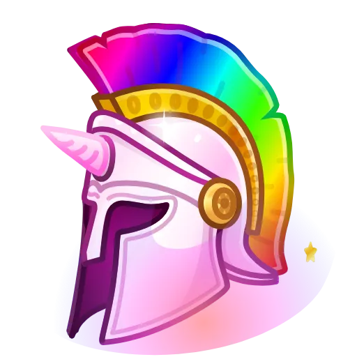 💎 Стикер «Heroic Helmet» для Telegram