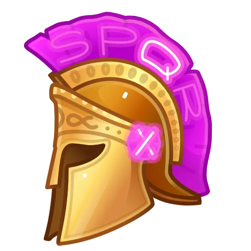 💎 Стикер «Heroic Helmet» для Telegram
