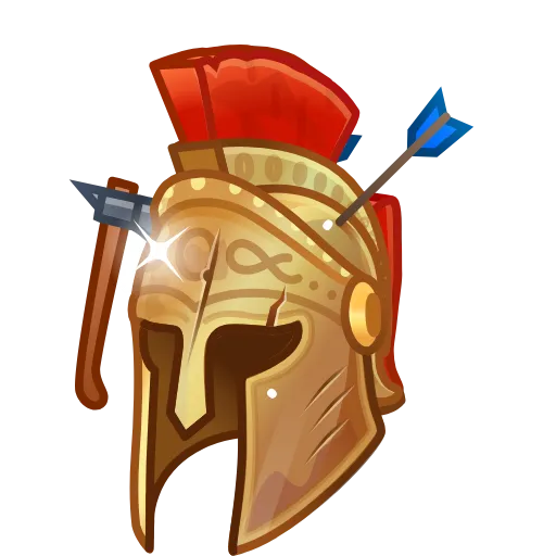 💎 Стикер «Heroic Helmet» для Telegram