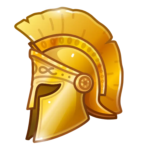 💎 Стикер «Heroic Helmet» для Telegram