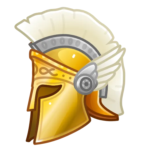 💎 Стикер «Heroic Helmet» для Telegram