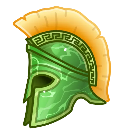 💎 Стикер «Heroic Helmet» для Telegram