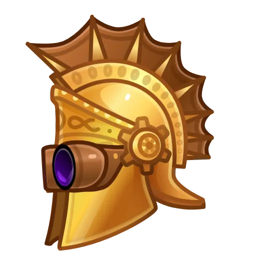 💎 Стикер «Heroic Helmet» для Telegram