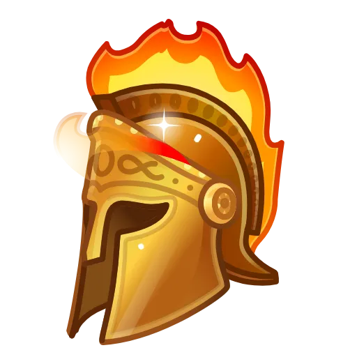 💎 Стикер «Heroic Helmet» для Telegram