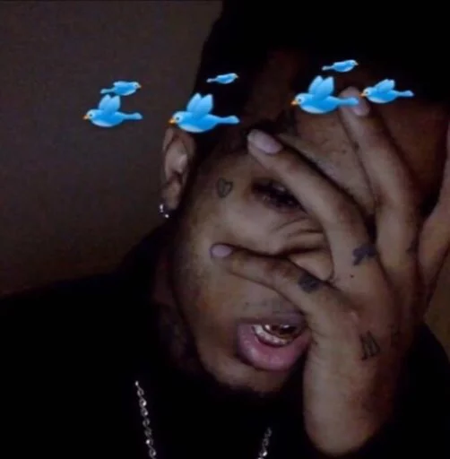 🐦 Стикер «xxxtentacion» для Telegram