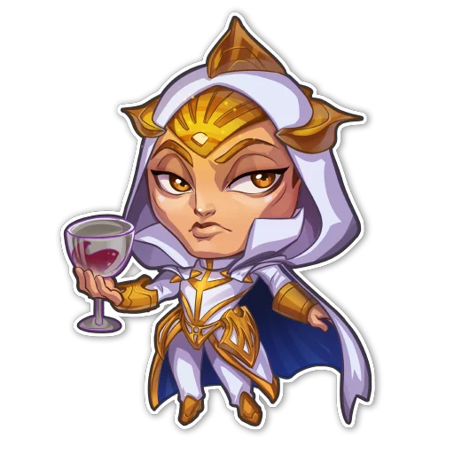 😒 Стикер «Хроники Хаоса / Hero Wars» для Telegram