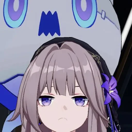 😕 Стикер «Herta - Honkai Star Rail» для Telegram