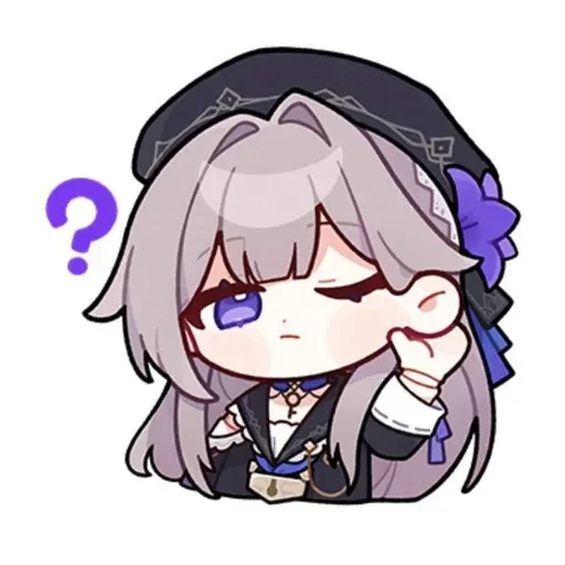 🤔 Стикер «Herta - Honkai Star Rail» для Telegram