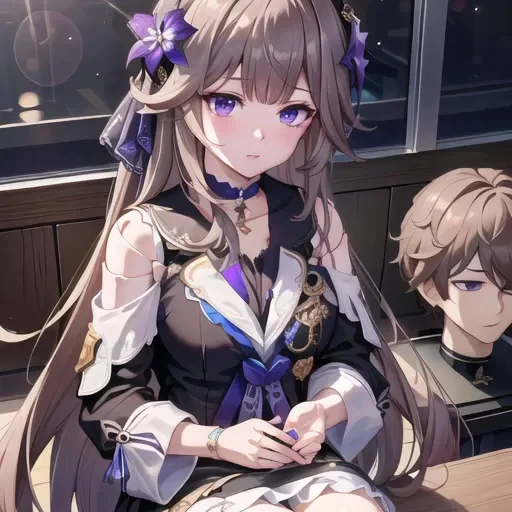 🙂 Стикер «Herta - Honkai Star Rail» для Telegram
