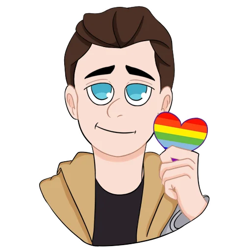 🏳️‍🌈 Стикер «JesusAVGN» для Telegram