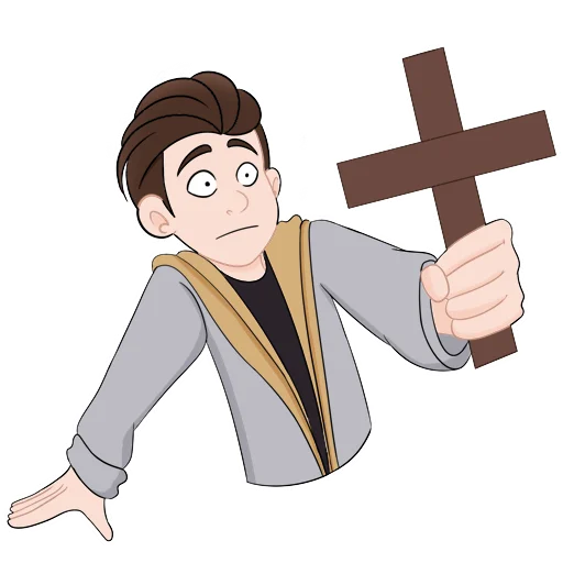 😨 Стикер «JesusAVGN» для Telegram
