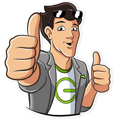 👍 Стикер «Hevelsolar» для Telegram