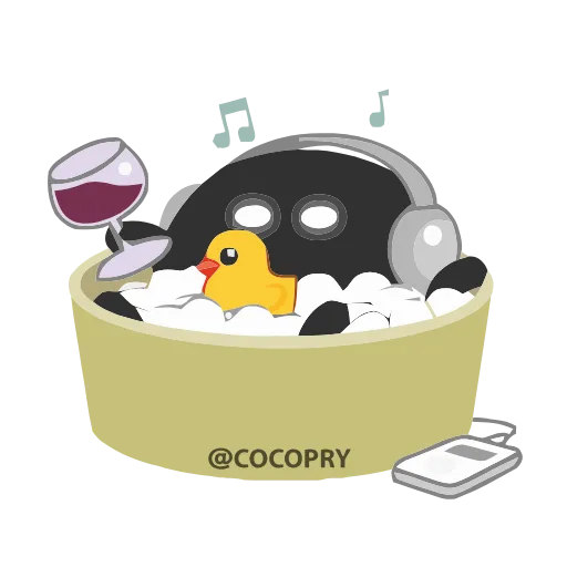 🛁 Стикер «HeyQ» для Telegram