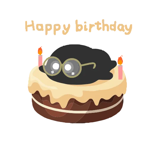 🎂 Стикер «HeyQ» для Telegram