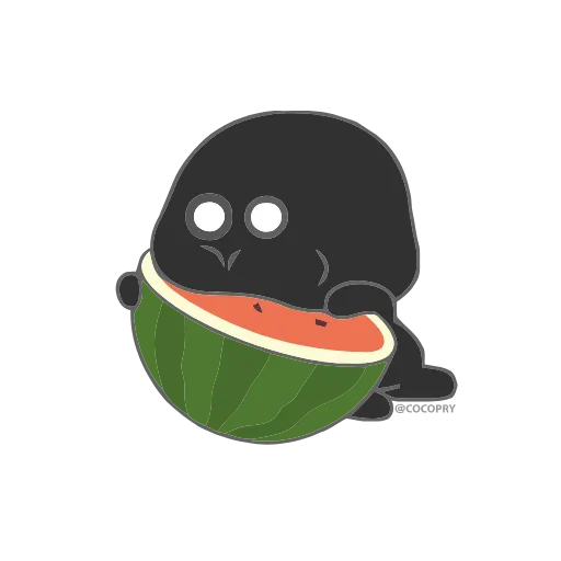 🍉 Стикер «HeyQ» для Telegram