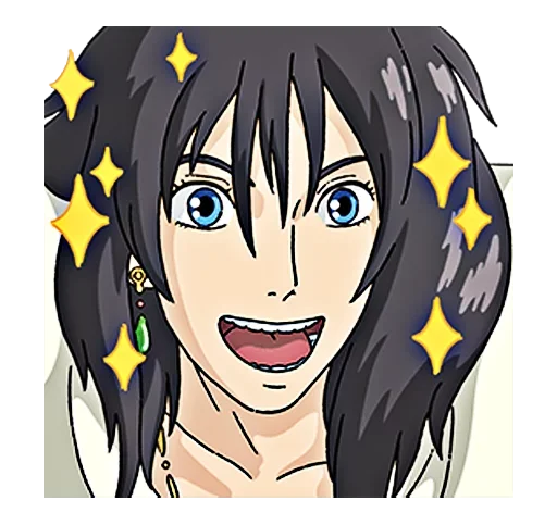 😩 Стикер «howlnougokushiro» для Telegram