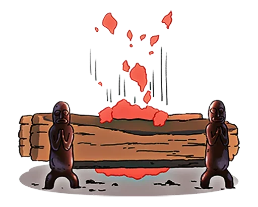 😟 Стикер «howlnougokushiro» для Telegram