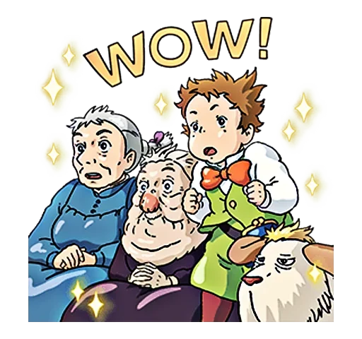 😟 Стикер «howlnougokushiro» для Telegram
