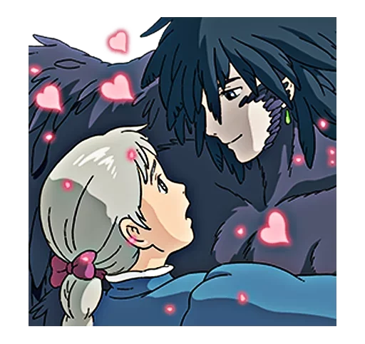 😛 Стикер «howlnougokushiro» для Telegram