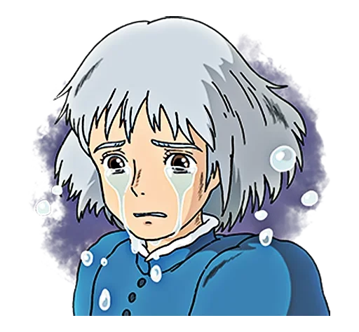 😟 Стикер «howlnougokushiro» для Telegram