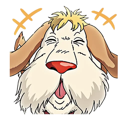 😟 Стикер «howlnougokushiro» для Telegram