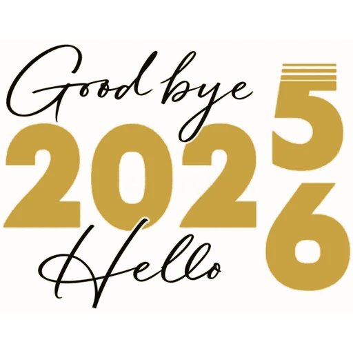 👋 Стикер «Hello 2026» для Telegram