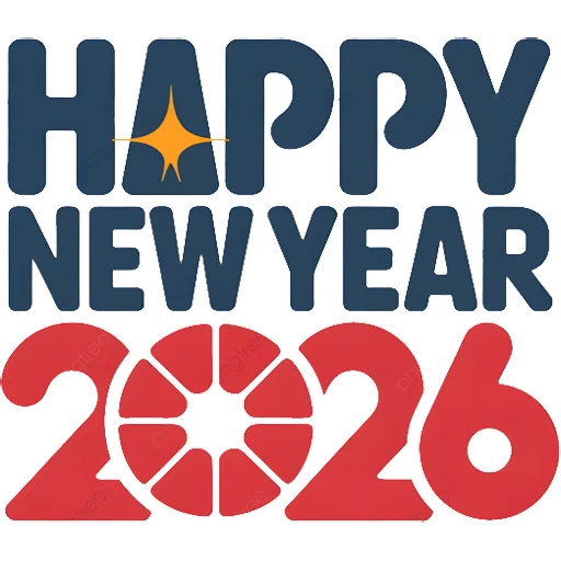 👋 Стикер «Hello 2026» для Telegram