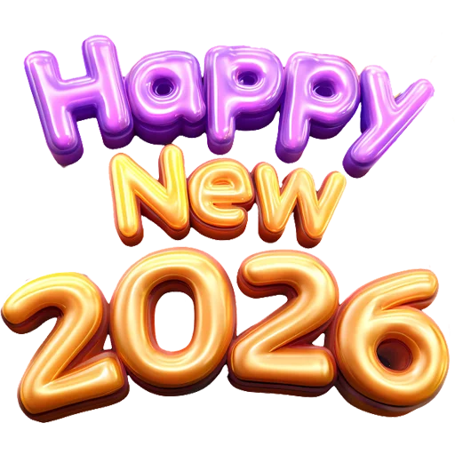 👋 Стикер «Hello 2026» для Telegram