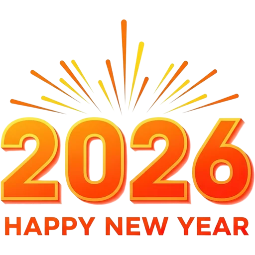 👋 Стикер «Hello 2026» для Telegram