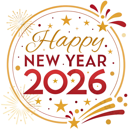 🆕 Стикер «Hello 2026» для Telegram