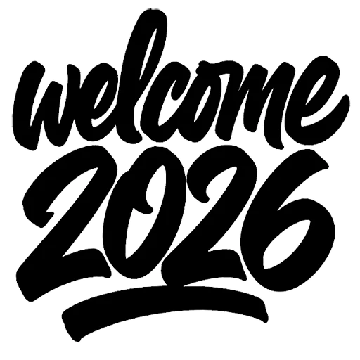 👋 Стикер «Hello 2026» для Telegram