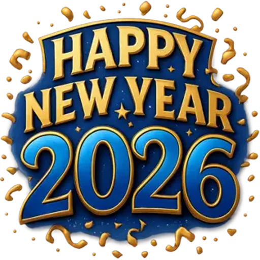 🆕 Стикер «Hello 2026» для Telegram