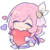Стикер 24 😘 Набор эмоджи по игре «Honkai Impact 3rd»