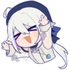 Стикер 11 😘 Набор эмоджи по игре «Honkai Impact 3rd»