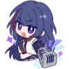 Стикер 16 😘 Набор эмоджи по игре «Honkai Impact 3rd»