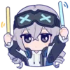 Стикер 19 😘 Набор эмоджи по игре «Honkai Impact 3rd»