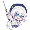 Стикер 12 😘 Набор эмоджи по игре «Honkai Impact 3rd»