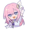 Стикер 23 😘 Набор эмоджи по игре «Honkai Impact 3rd»