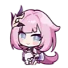 Стикер 34 😘 Набор эмоджи по игре «Honkai Impact 3rd»