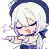 Стикер 14 😘 Набор эмоджи по игре «Honkai Impact 3rd»