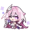 Стикер 54 😘 Набор эмоджи по игре «Honkai Impact 3rd»
